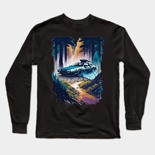 Summer Art DMC DeLorean Long Sleeve T-Shirt